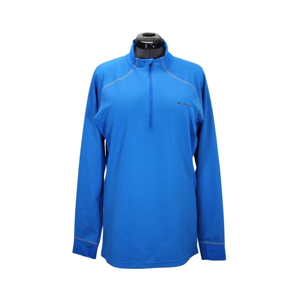 Columbia Omni-Heat Thermal 1/2 Zip Baselayer Men’s Size XL Heavyweight - Picture 1 of 15